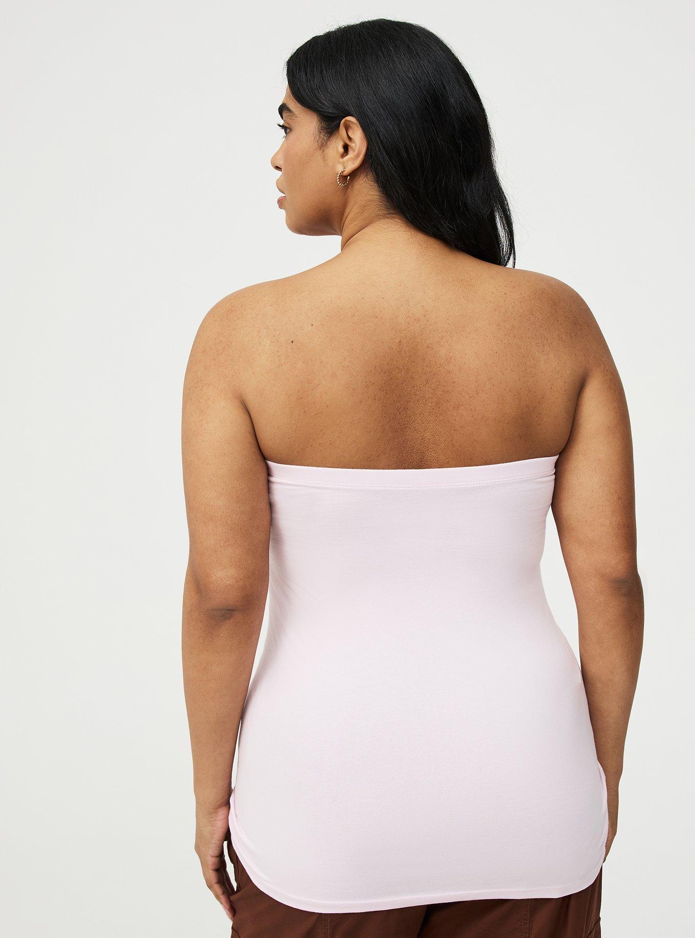 Foxy Tube Top, LILAC SNOW, alternate