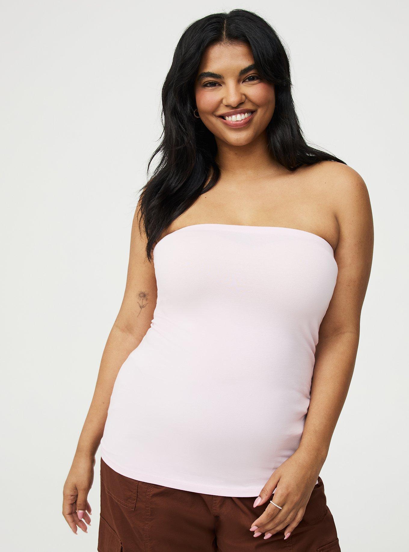 Foxy Tube Top, LILAC SNOW, hi-res