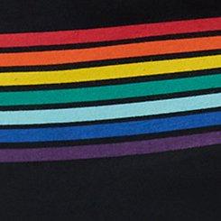 Foxy Tube Top, RAINBOW STRIPE, swatch