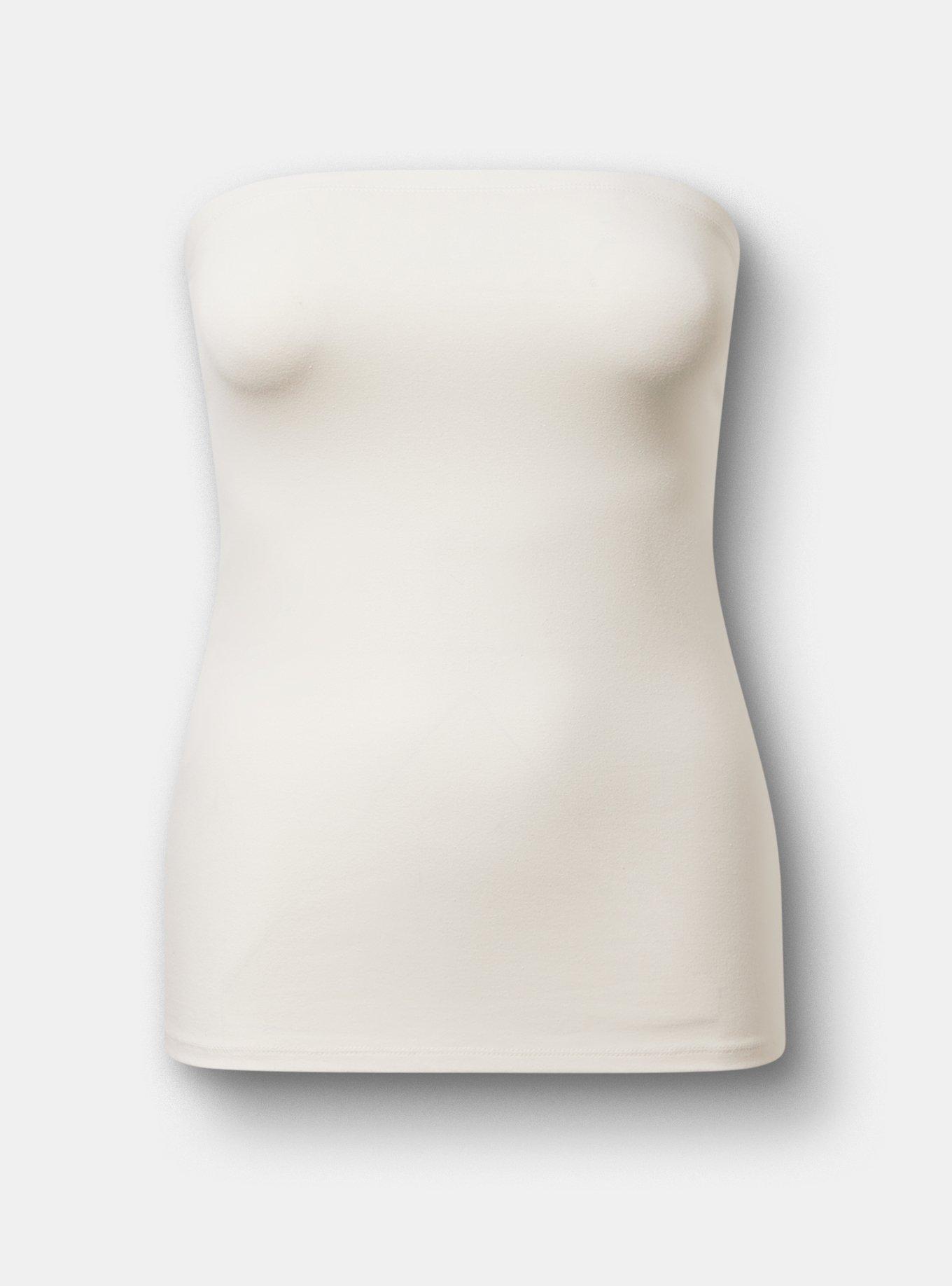 Foxy Tube Top, WHISPER WHITE, hi-res