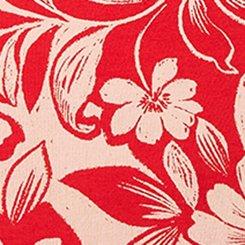 Foxy Tube Top, FLORAL ESCAPE RED, swatch