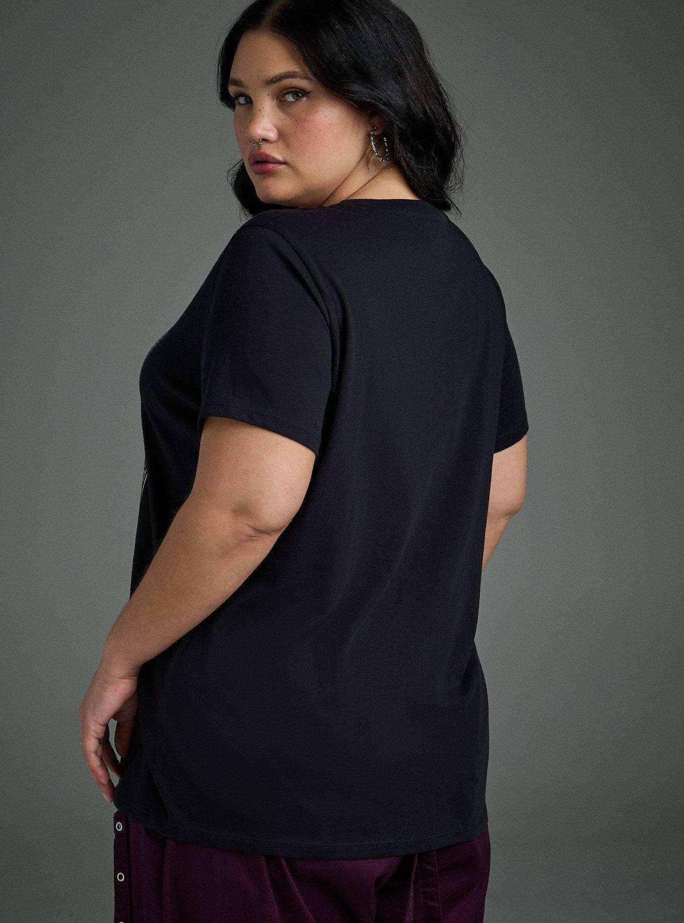 Nightfall Cotton Crew Graphic Tee, NIGHTSHADE BLACK, alternate