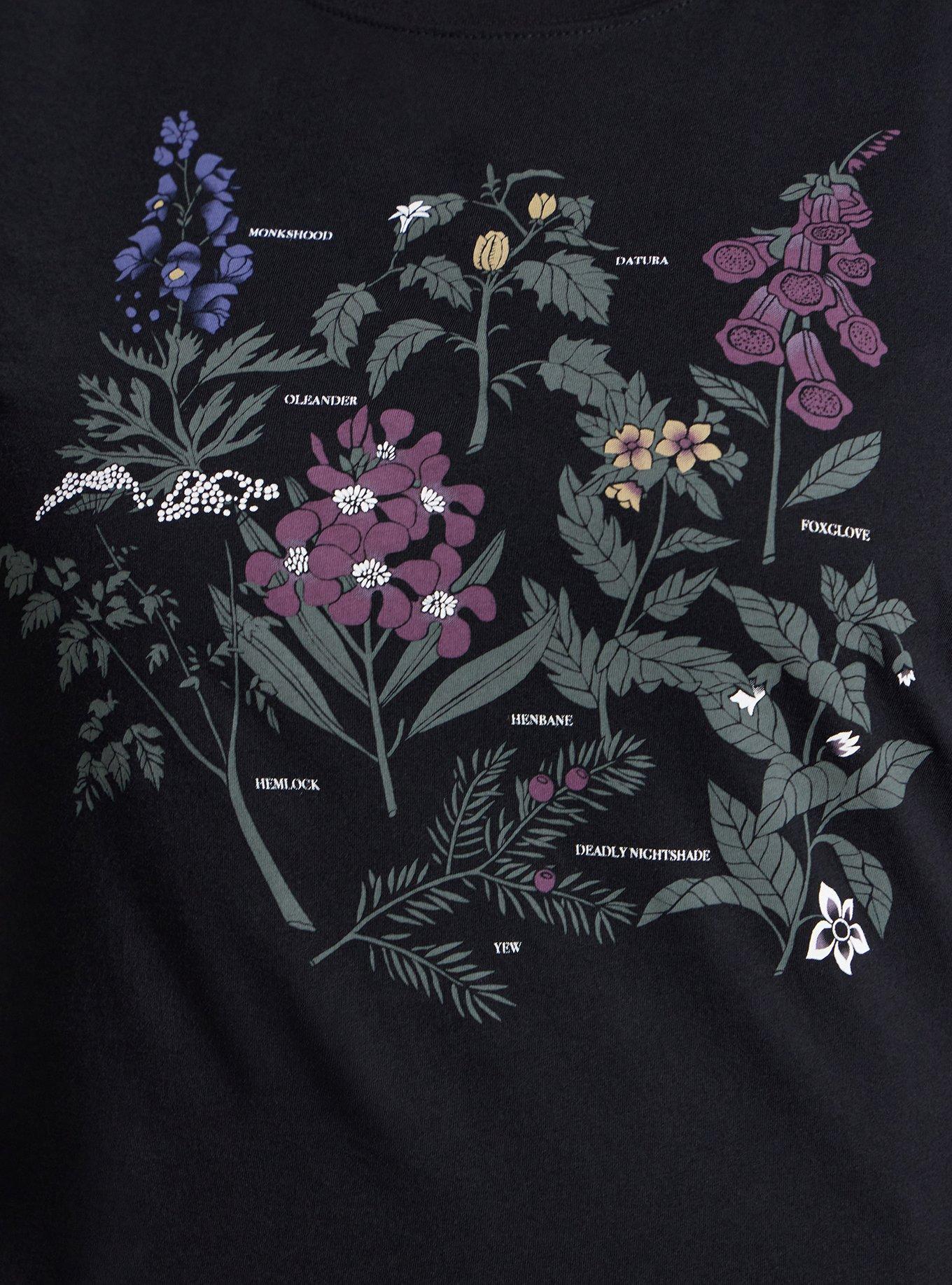 Nightfall Cotton Crew Graphic Tee, PICK YOUR POISON DEEP BLACK, alternate