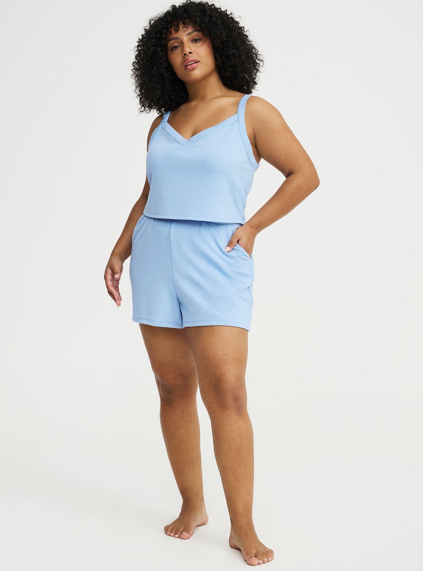 Textured Rib Lounge Short, POLARIS STAR, alternate