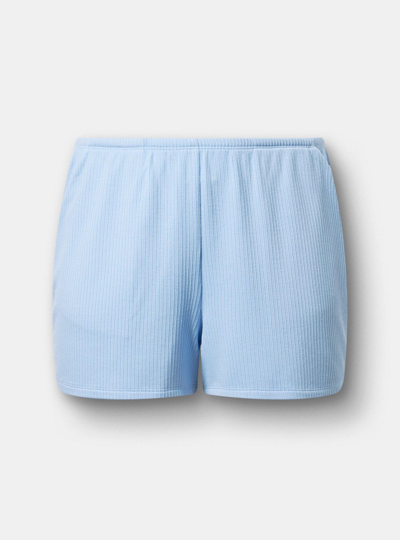 Textured Rib Lounge Short, POLARIS STAR, hi-res