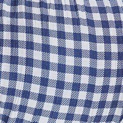 LoveSick Tie-Back Tube Top, LANA GINGHAM BLUE, swatch