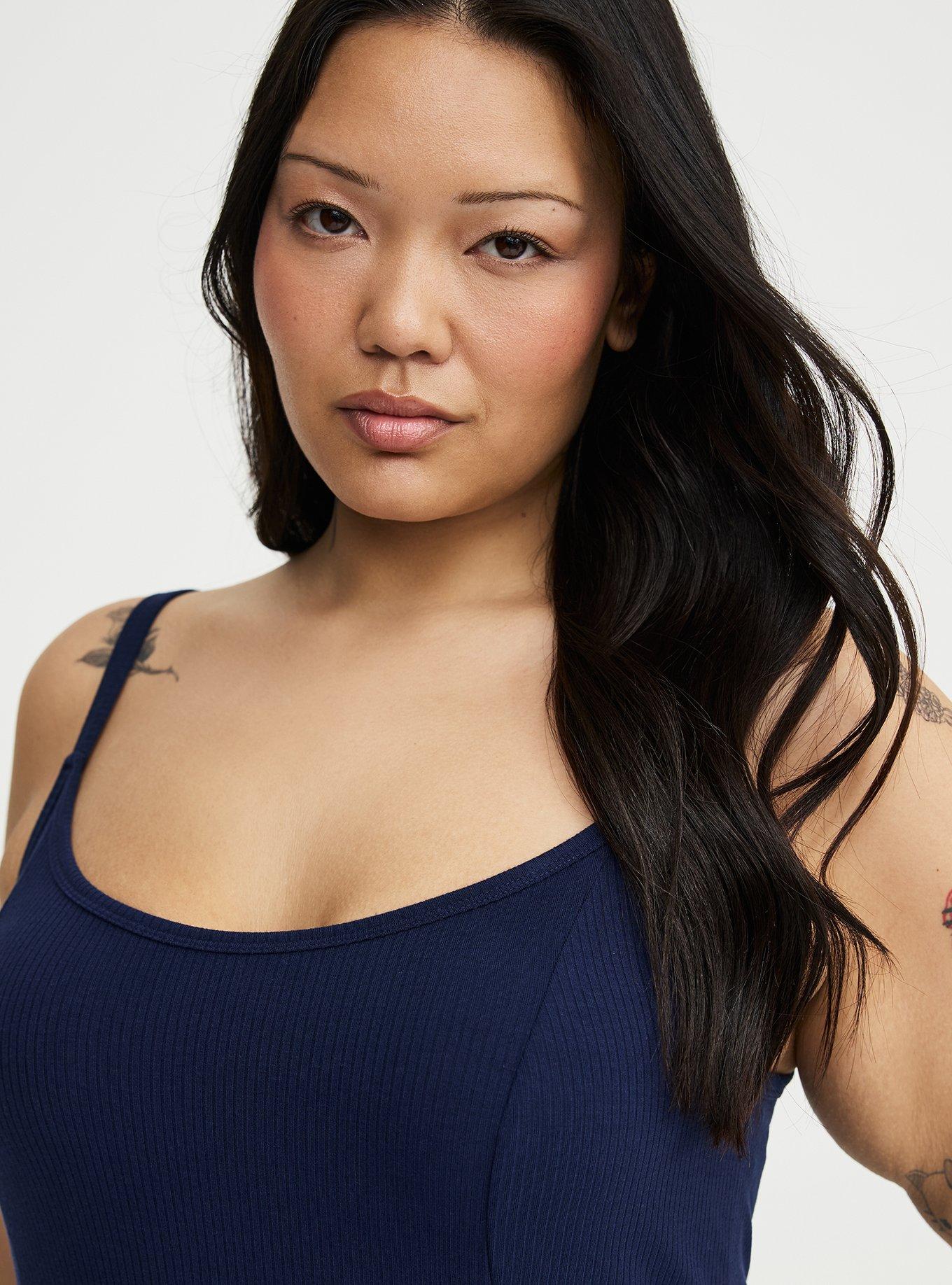 Scoop Neck Skater Mini Dress, PEACOAT, alternate