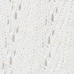 LoveSick Slotted Ribbon  Cardigan, CLOUD DANCER, swatch