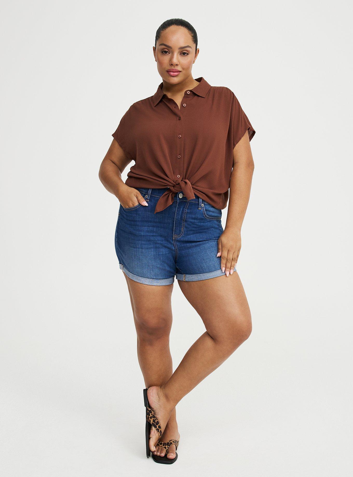 5'' Perfect High-Rise Short, BLUE 23, hi-res