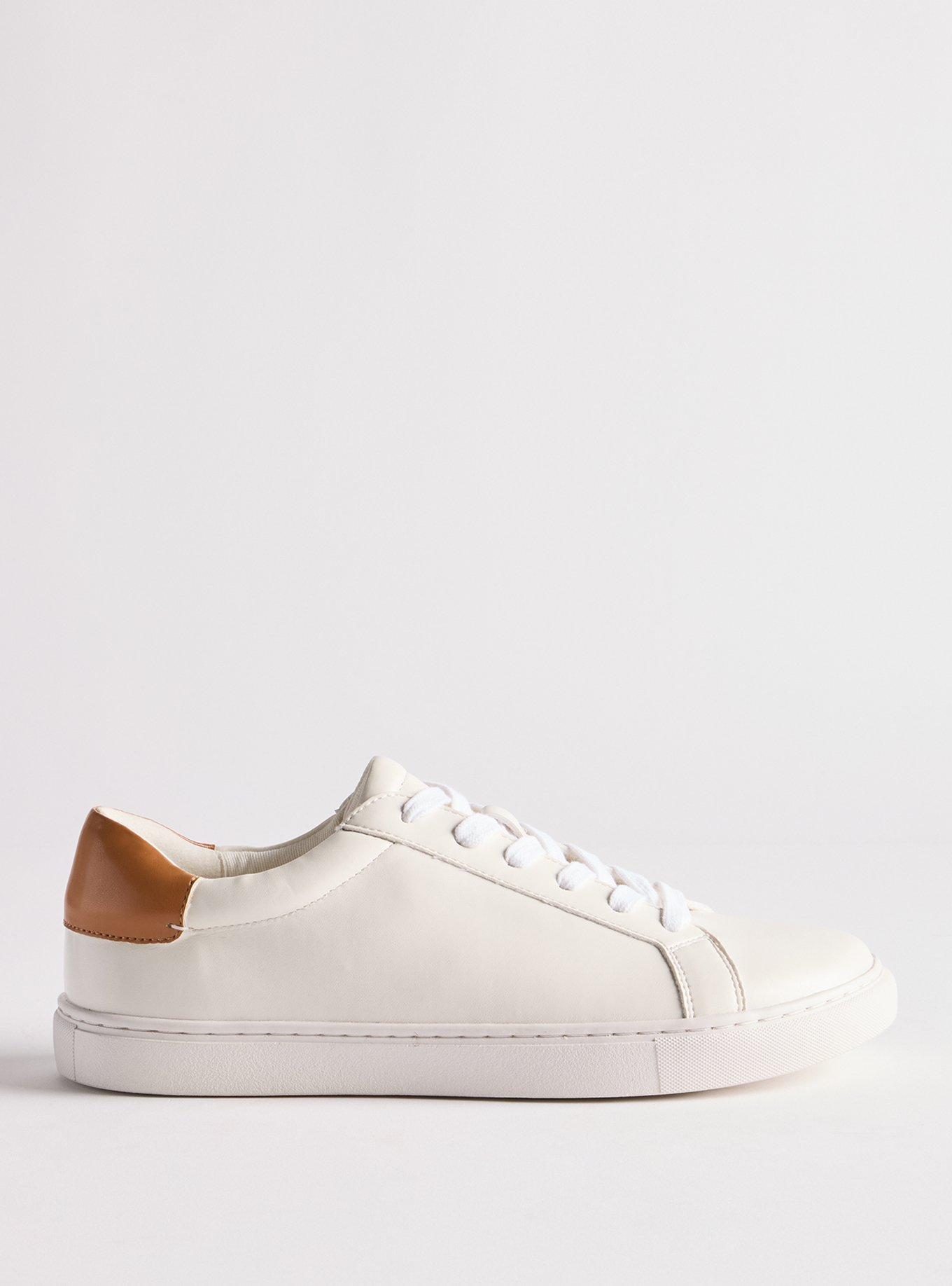 Casual Tennis Shoe (WW), WHITE, alternate