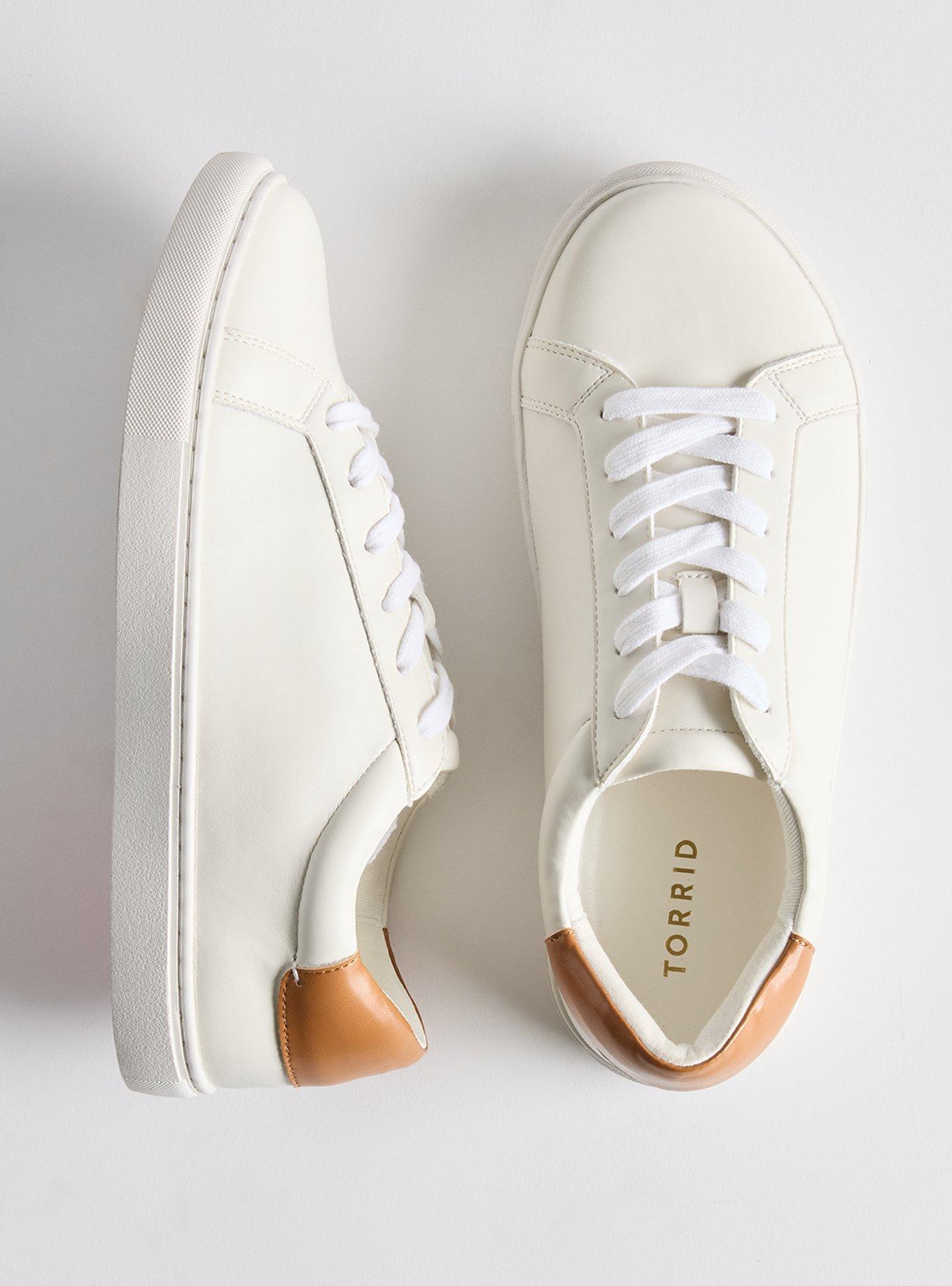 Casual Tennis Shoe (WW), WHITE, hi-res