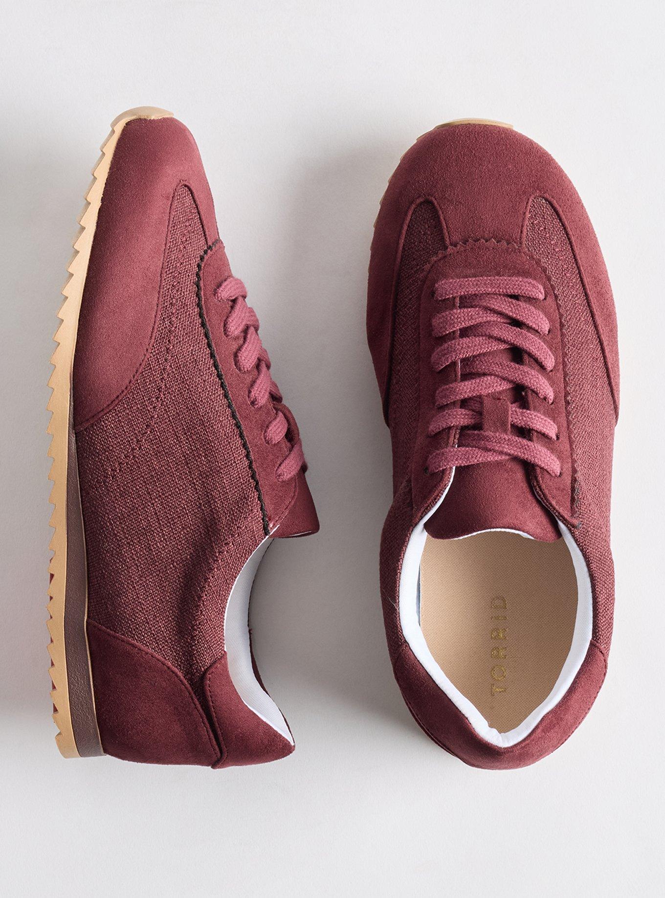 Sleek Sneaker (WW), WINE, hi-res