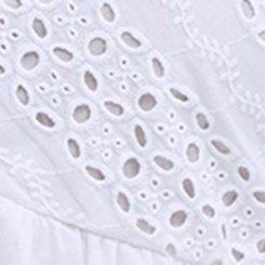 Belle Isle Eyelet Mini Dress, BRIGHT WHITE, swatch