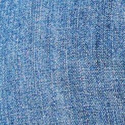 Button Front Denim Midi Dress, MEDIUM WASH, swatch