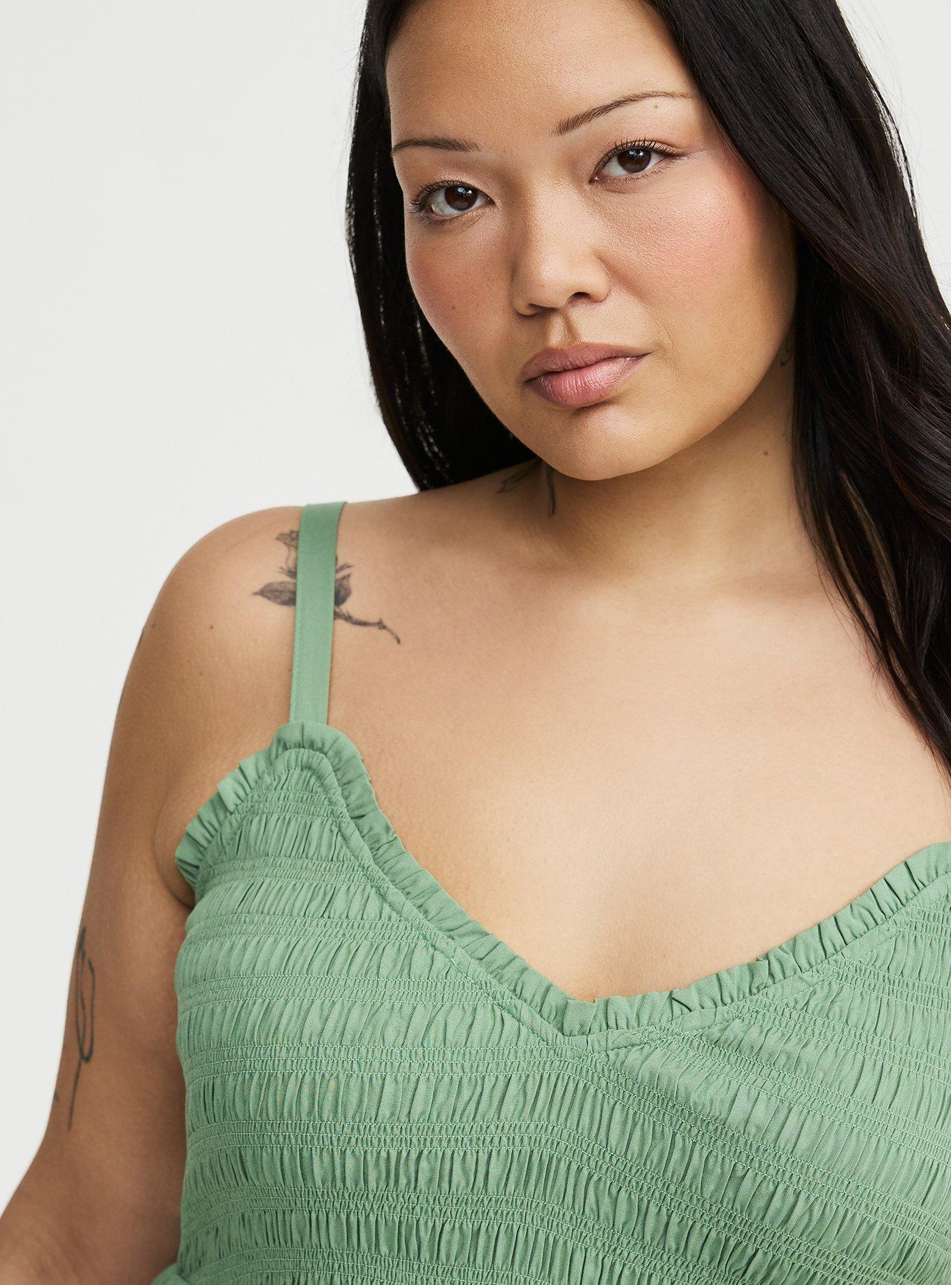 Smocked Bodice Mini Dress, LODEN FROST, alternate