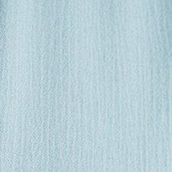 Harper Crinkle Gauze Pullover Top, STONE BLUE, swatch