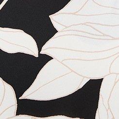 Bell Sleeve Blouse, BLUEPRINT FLORAL BLACK, swatch