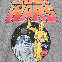 Disney Star Wars Classic Cotton Jersey Tee, ROBOT STAR WARS HEATHER GRAY, swatch