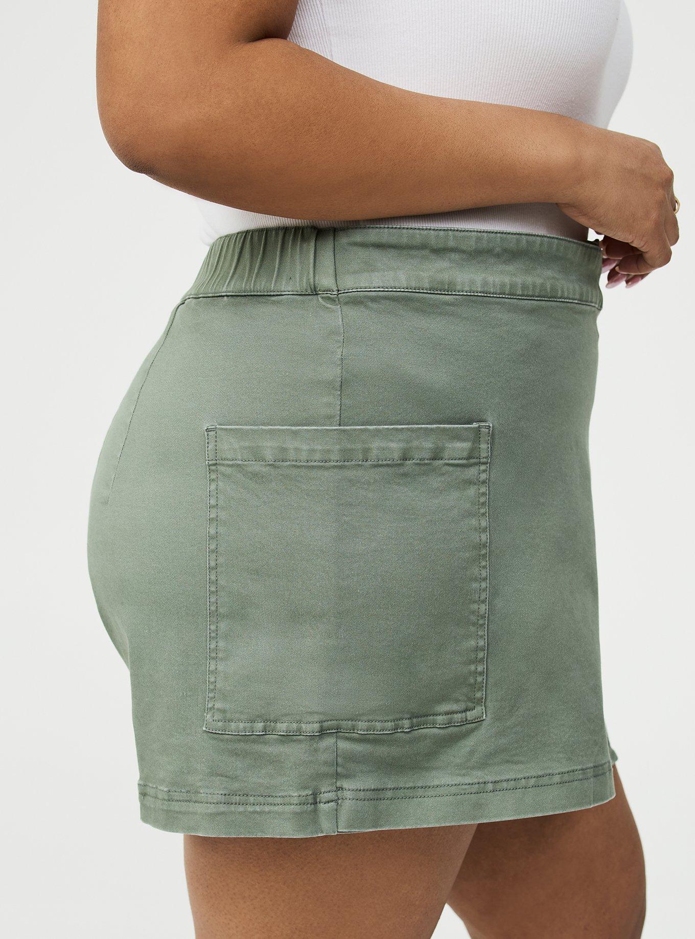 Utility High-Rise Skort, AGAVE GREEN, alternate