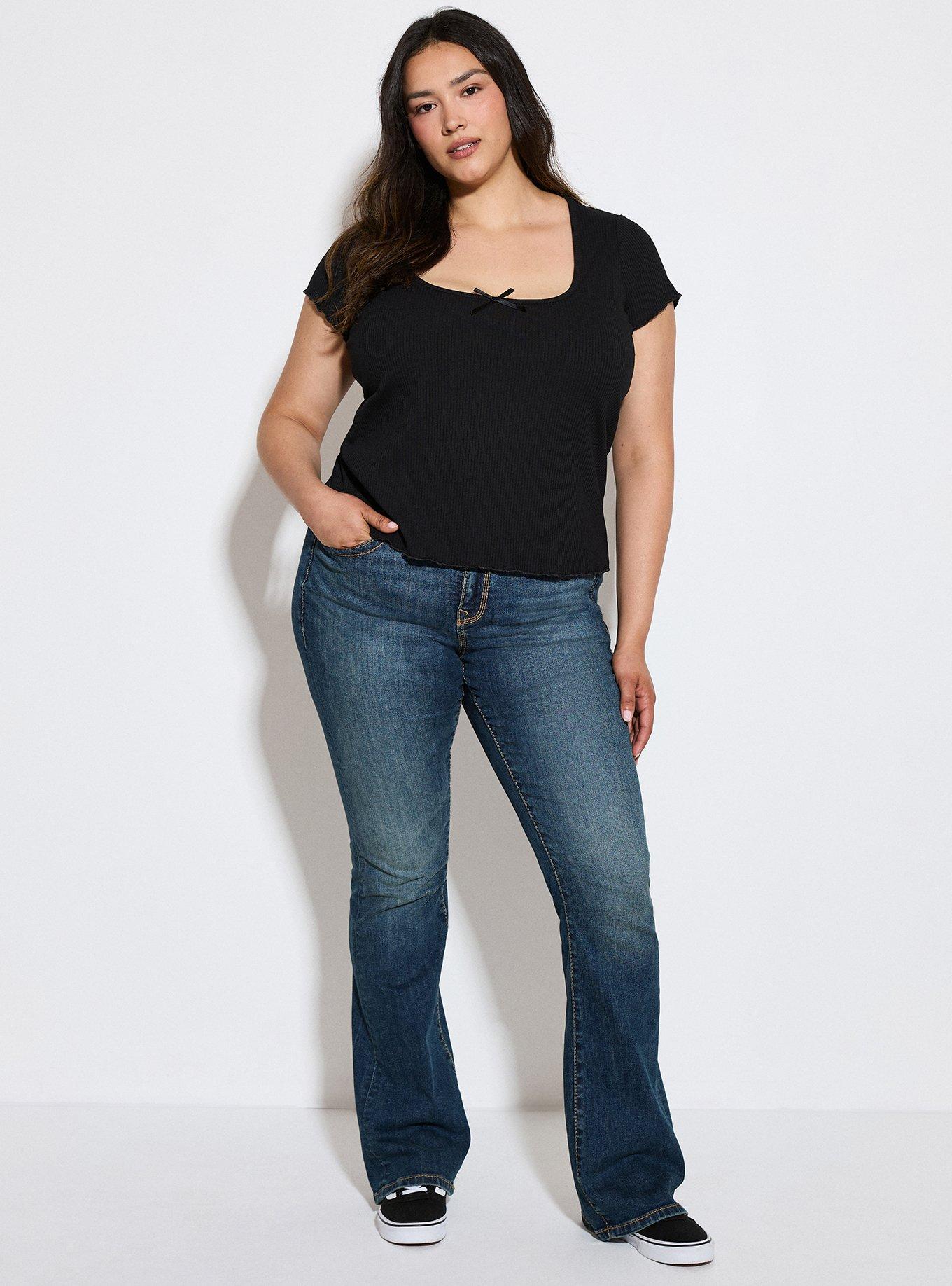 LoveSick Baby Tee, DEEP BLACK, alternate