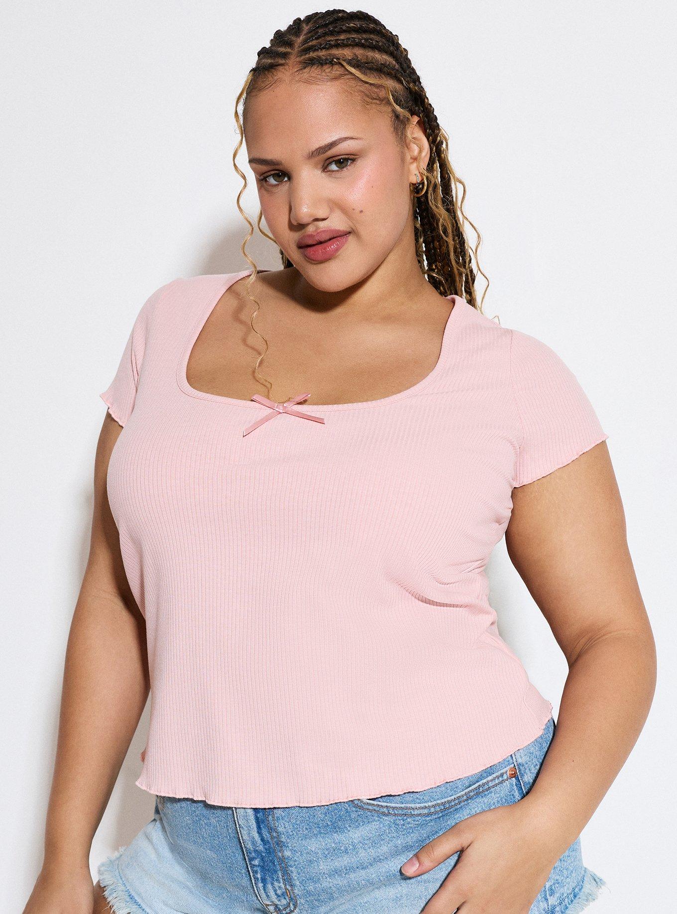 LoveSick Baby Tee, SILVER PINK, hi-res