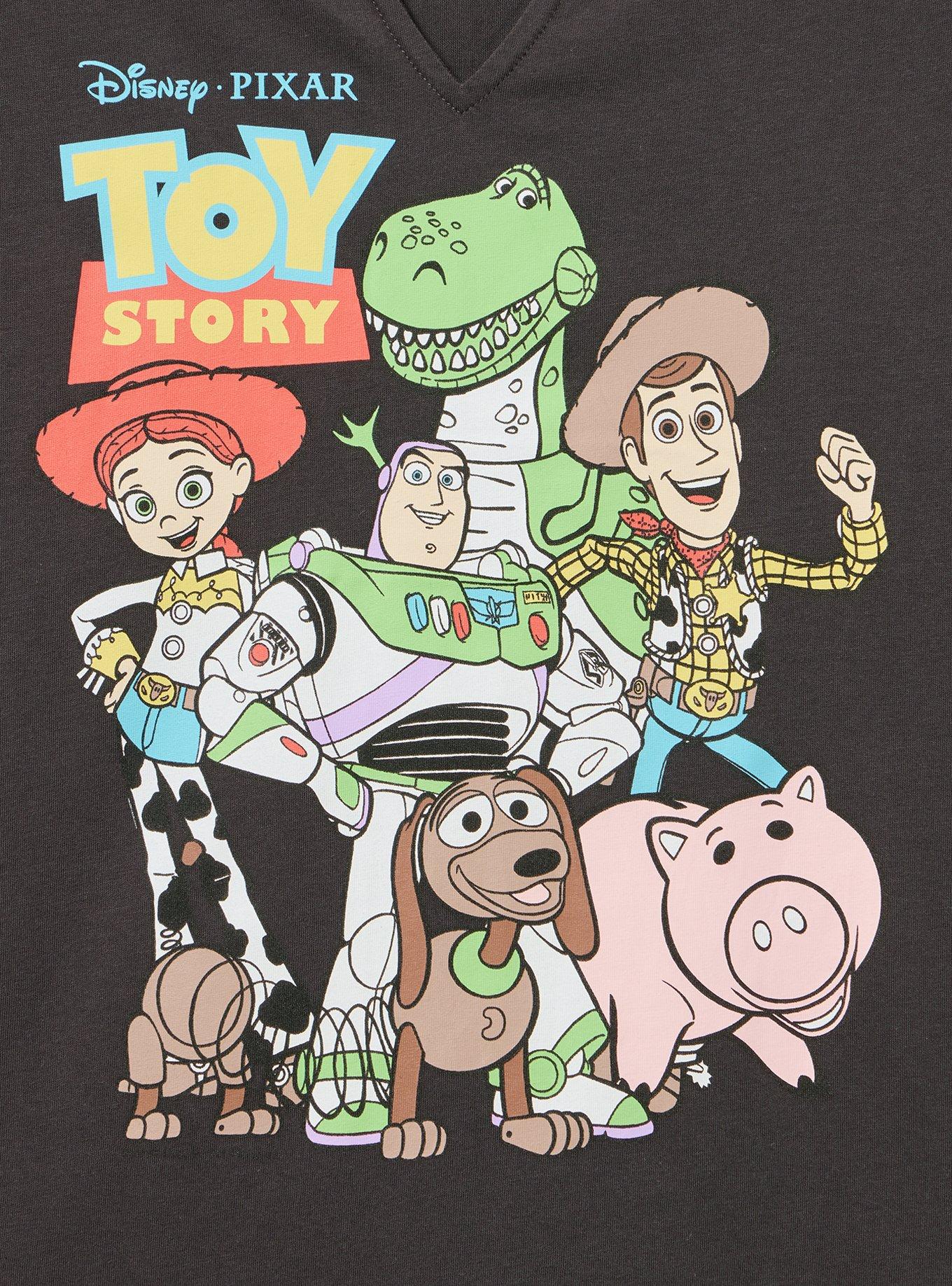 Toy Story Classic Cotton Notch Tank, TOY STORY OBSIDIAN, alternate