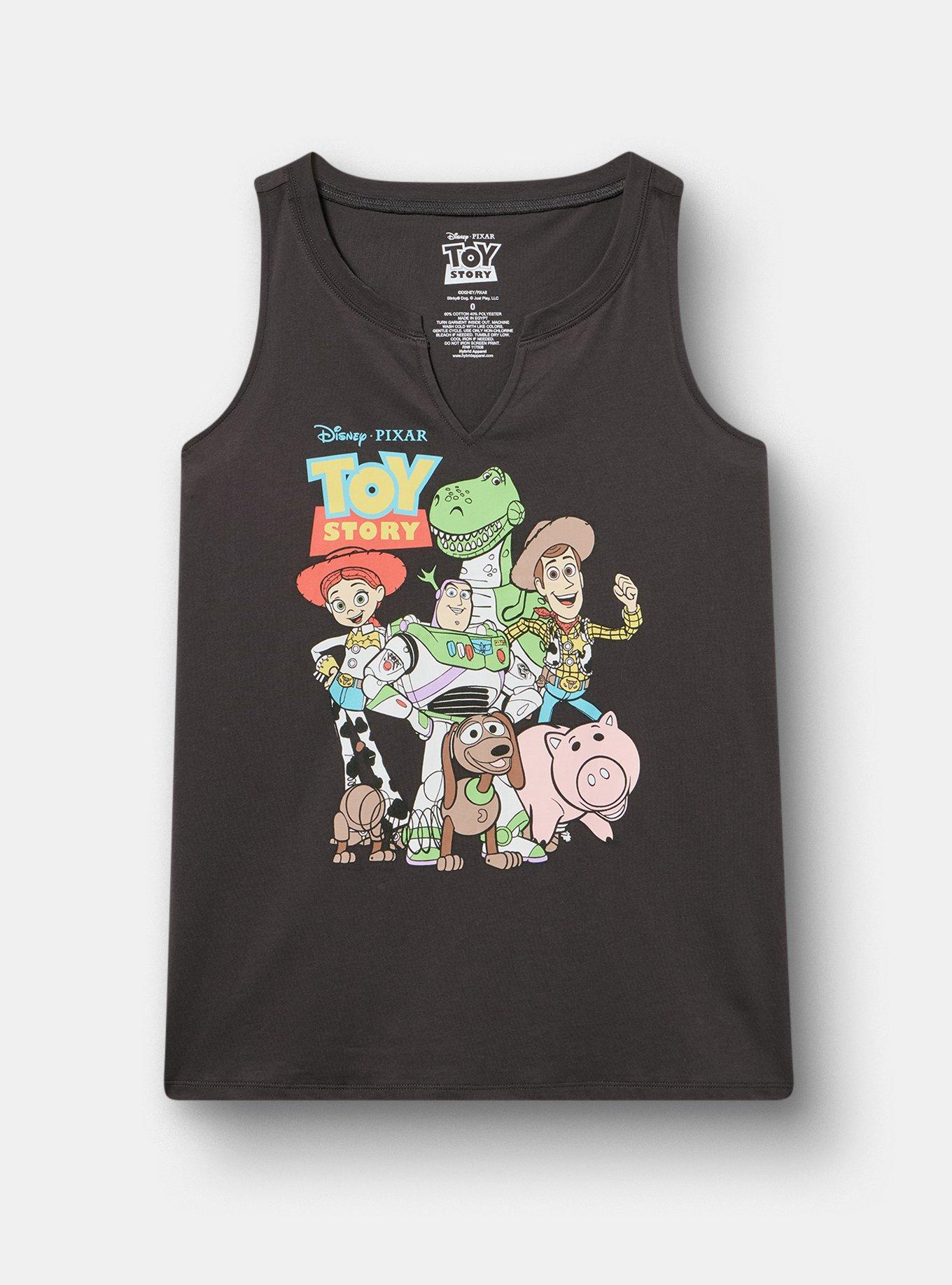 Toy Story Classic Cotton Notch Tank, TOY STORY OBSIDIAN, hi-res
