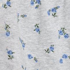 LoveSick Drop Waist Mini Skort, ROSA SPRIGS FLORAL GREY, swatch