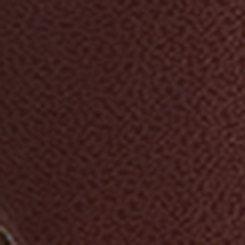 Double Perforated Denim Belt, CHOCOLATE BROWN, swatch