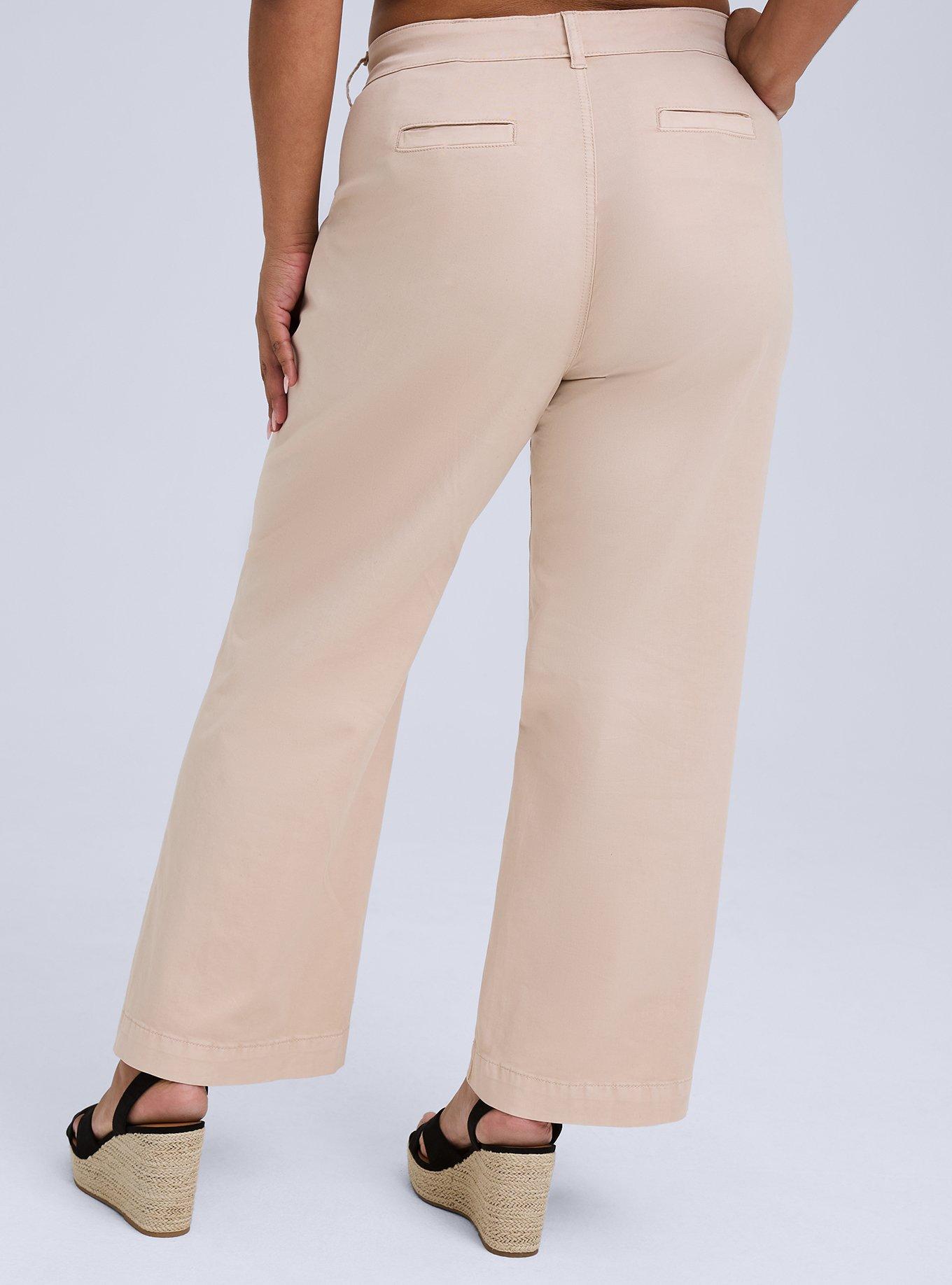 Belle Isle High Rise Kick Flare Crop Trouser, CEMENT, alternate