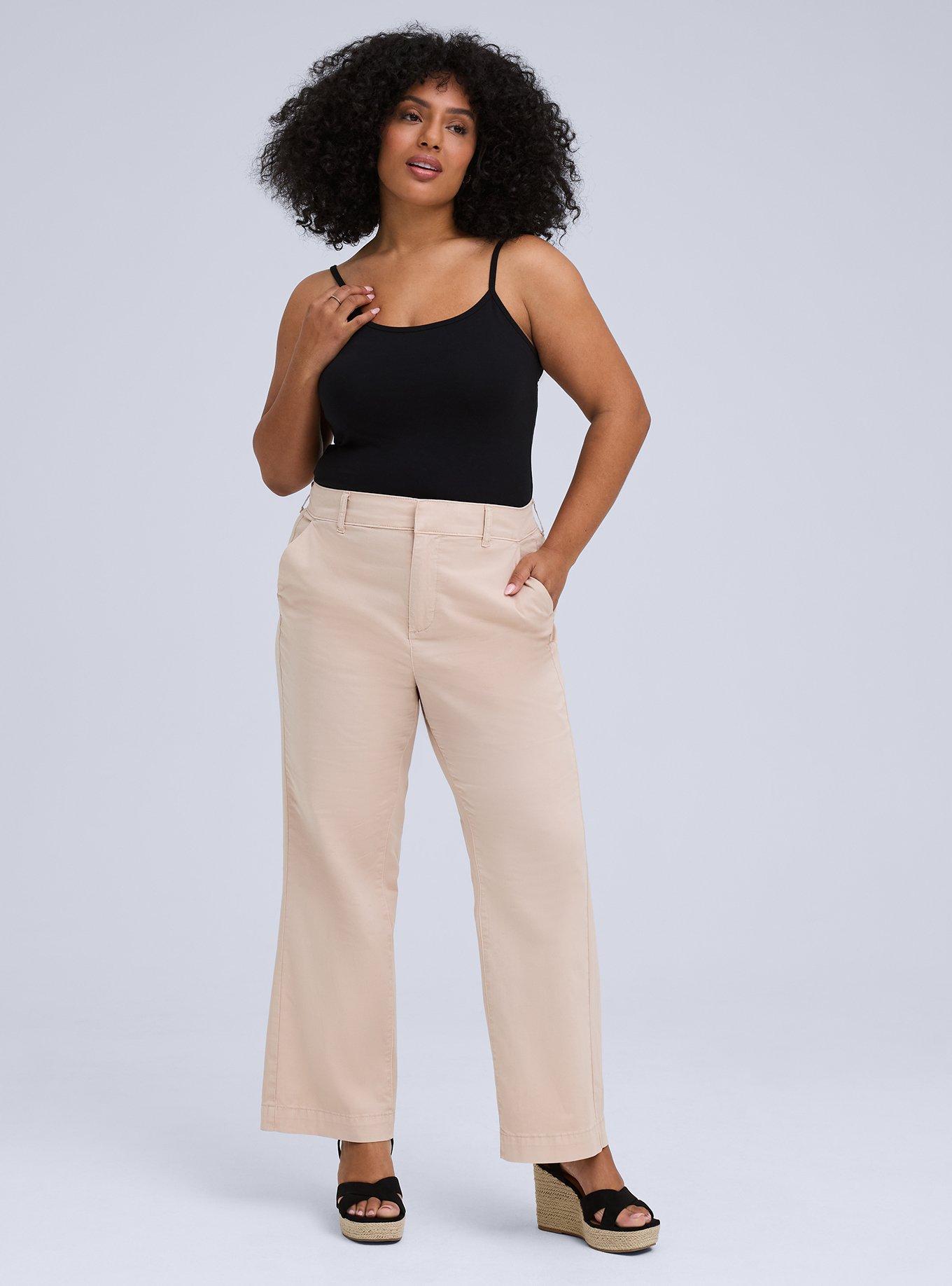 Belle Isle High Rise Kick Flare Crop Trouser, CEMENT, hi-res