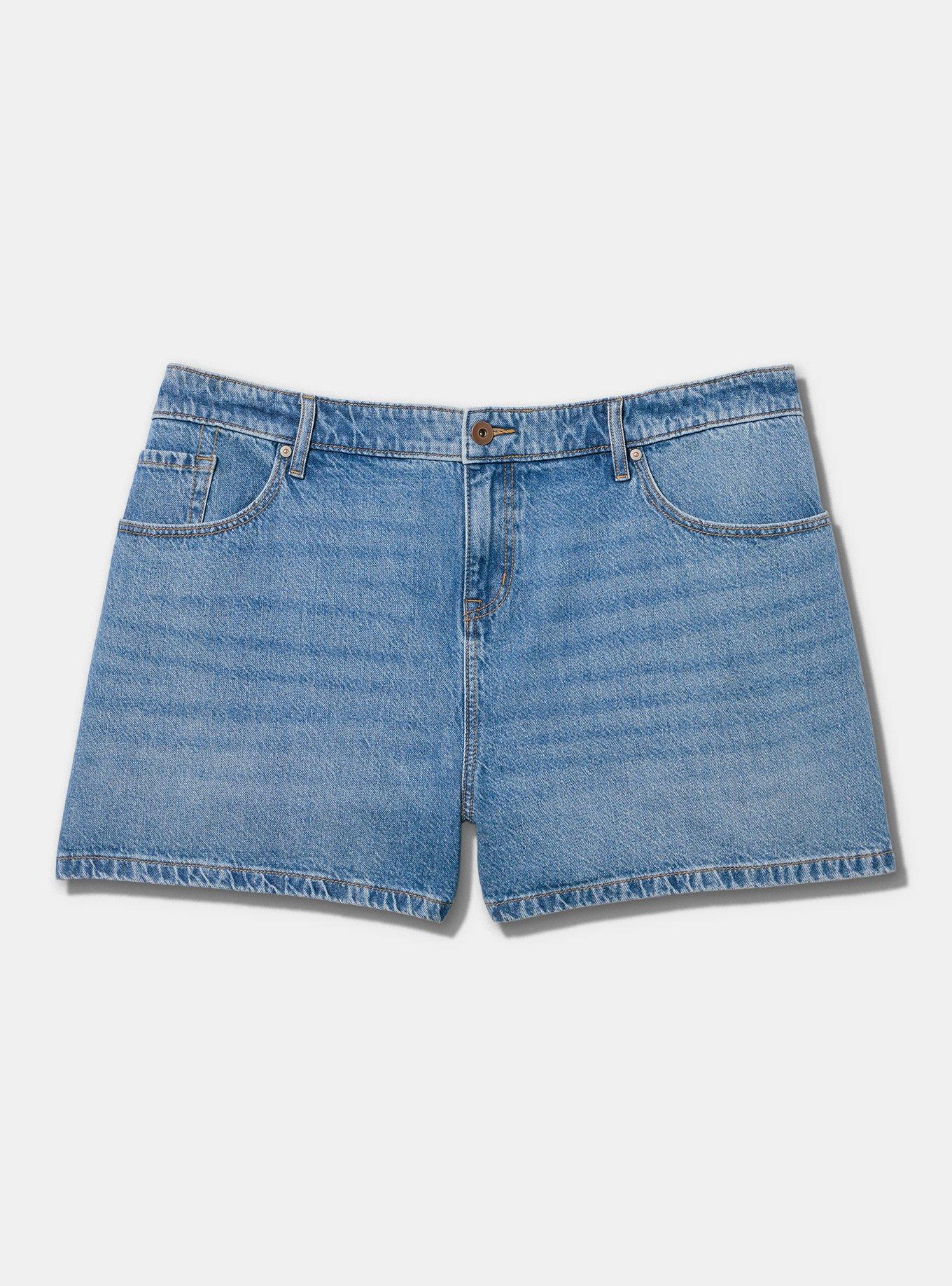 LoveSick Low-Rise Baggy Short, VIBE, flat