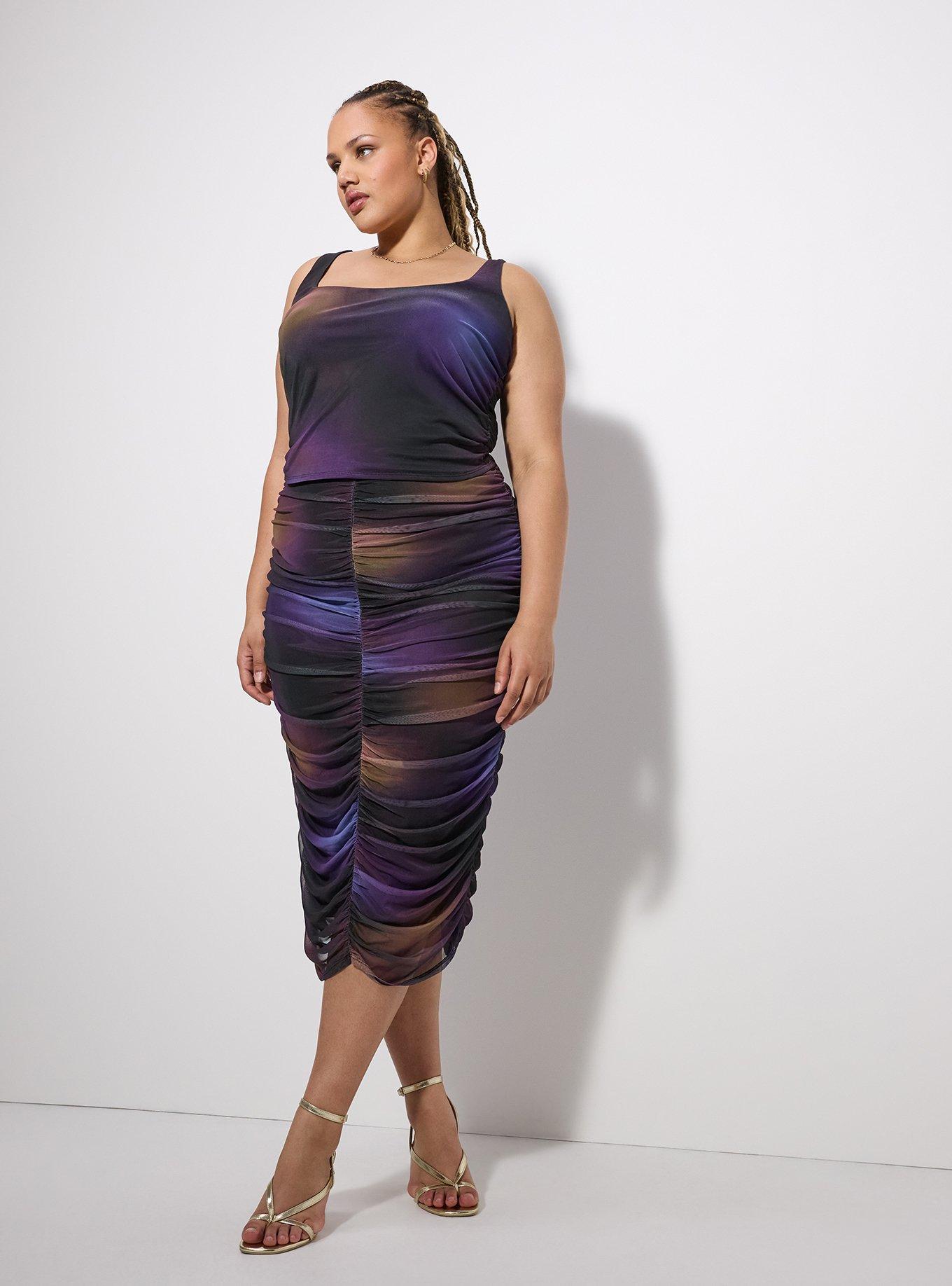 Plus Size - LoveSick Ruched Lace-Up Back Top - Torrid