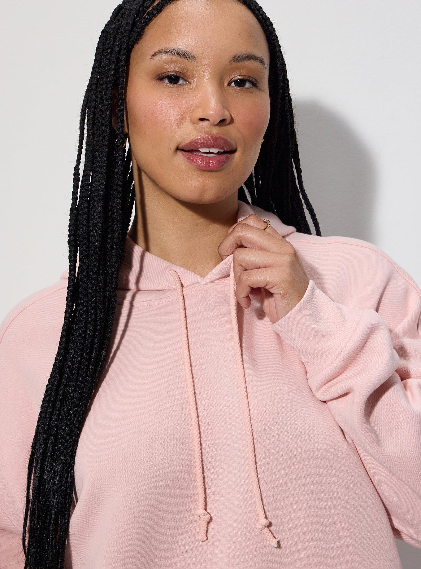 LoveSick Oversized Hoodie, SILVER PINK, alternate