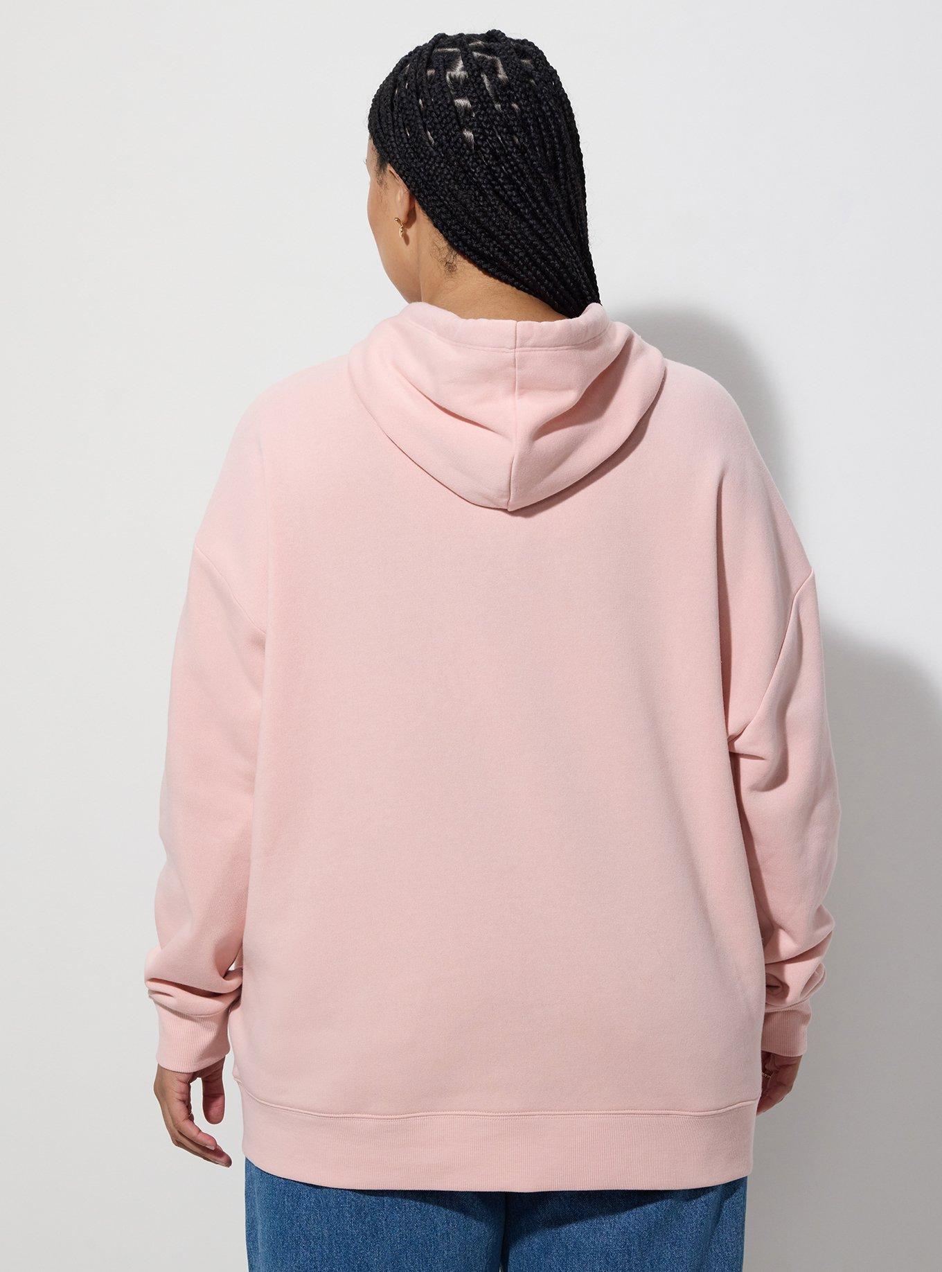 LoveSick Oversized Hoodie, SILVER PINK, alternate