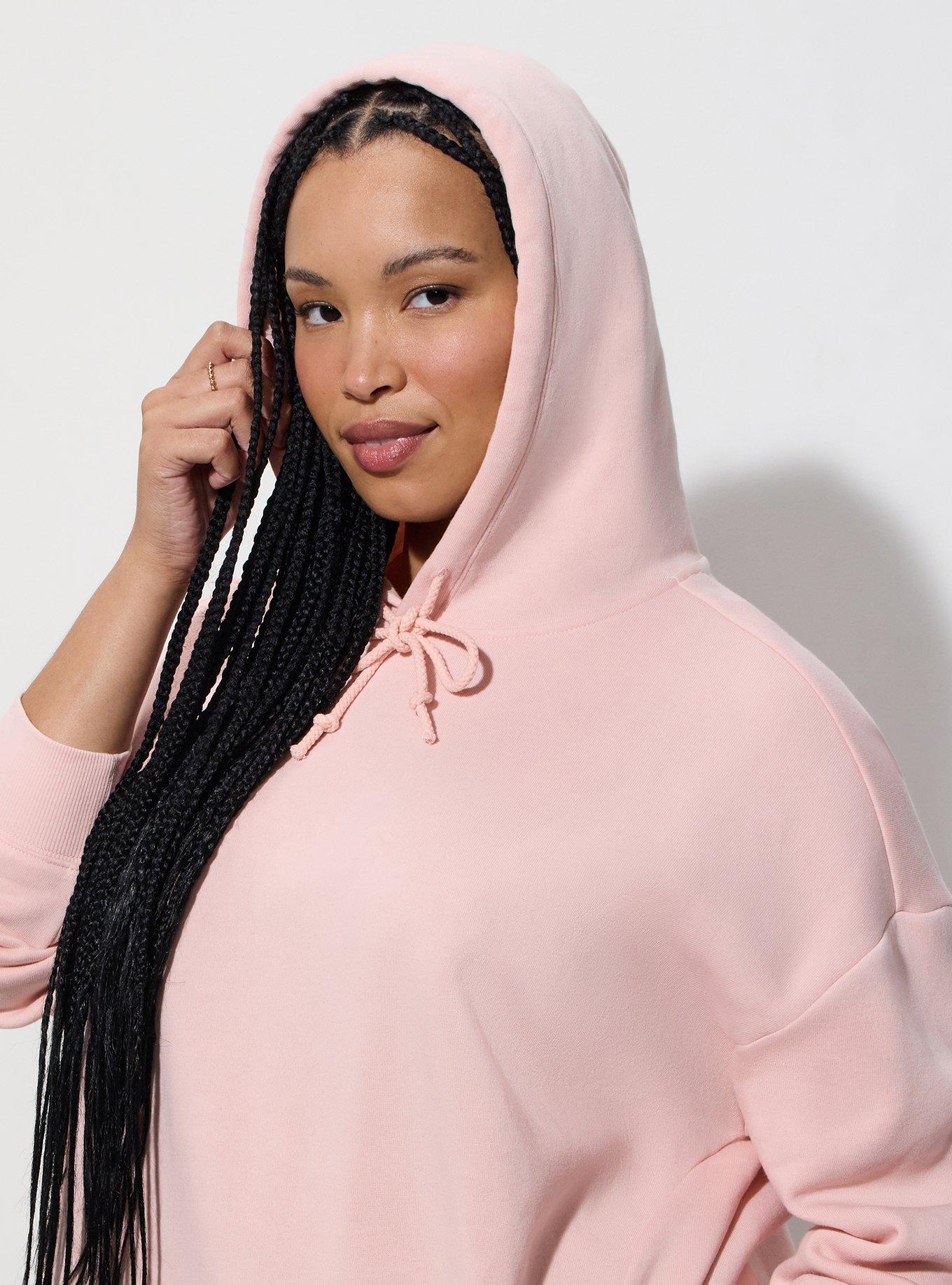 LoveSick Oversized Hoodie, SILVER PINK, alternate