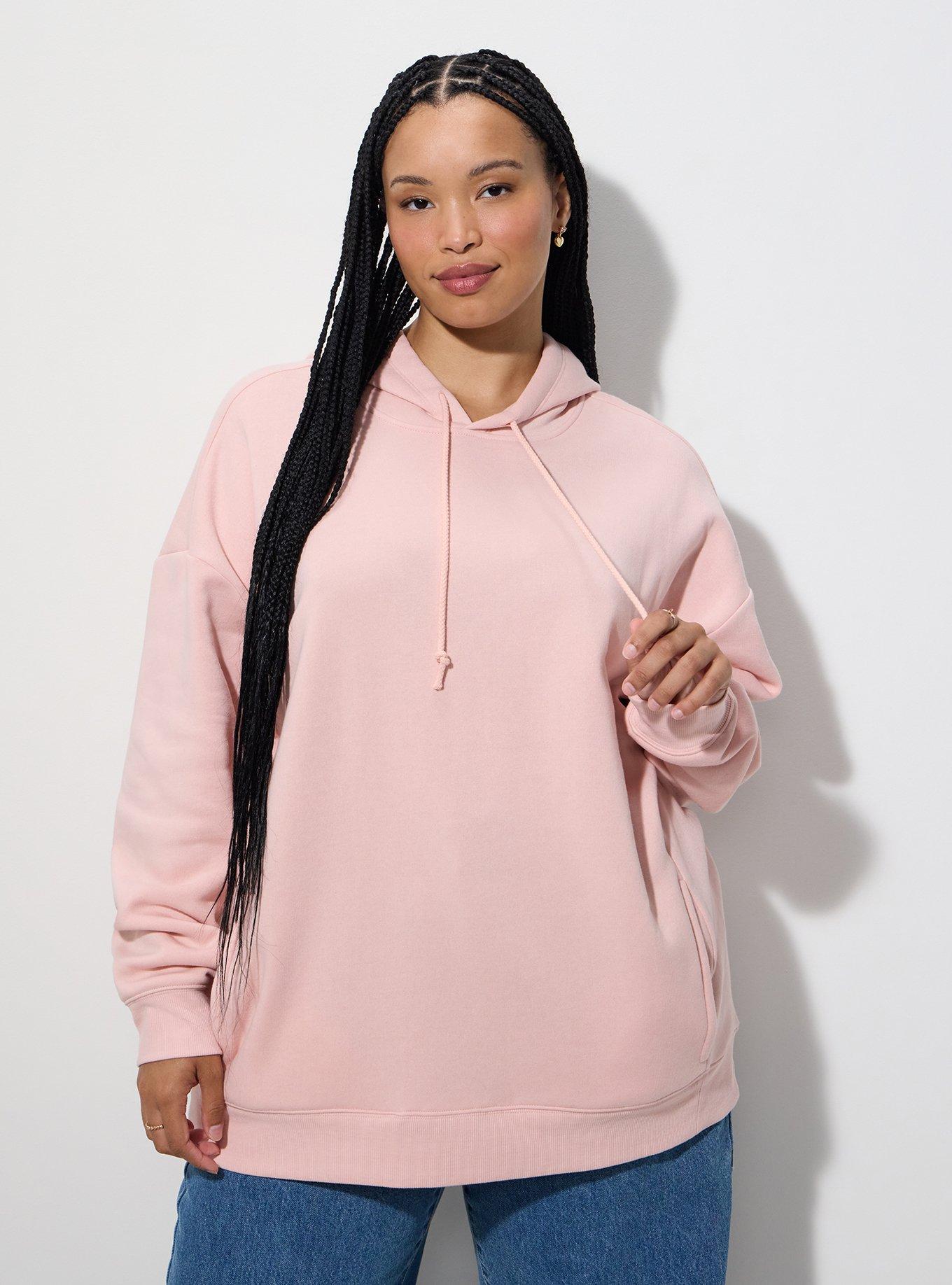 LoveSick Oversized Hoodie, SILVER PINK, hi-res