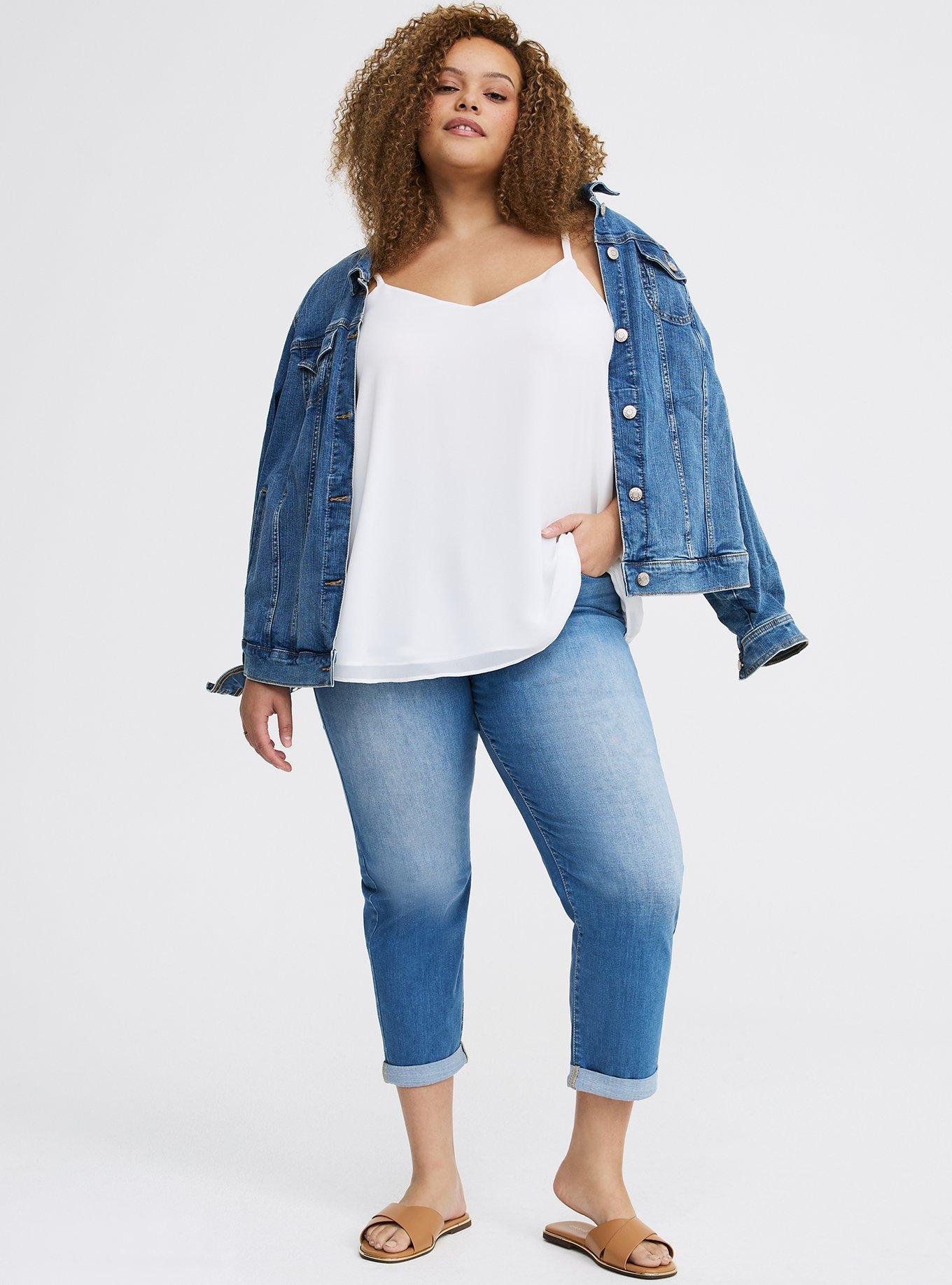 Crop Perfect High-Rise Boyfriend Jean, BLUE 22, hi-res