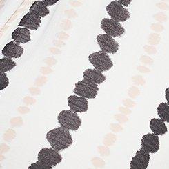 Textured Chiffon Maxi Dress, INKBLOT STRIPE WHITE, swatch