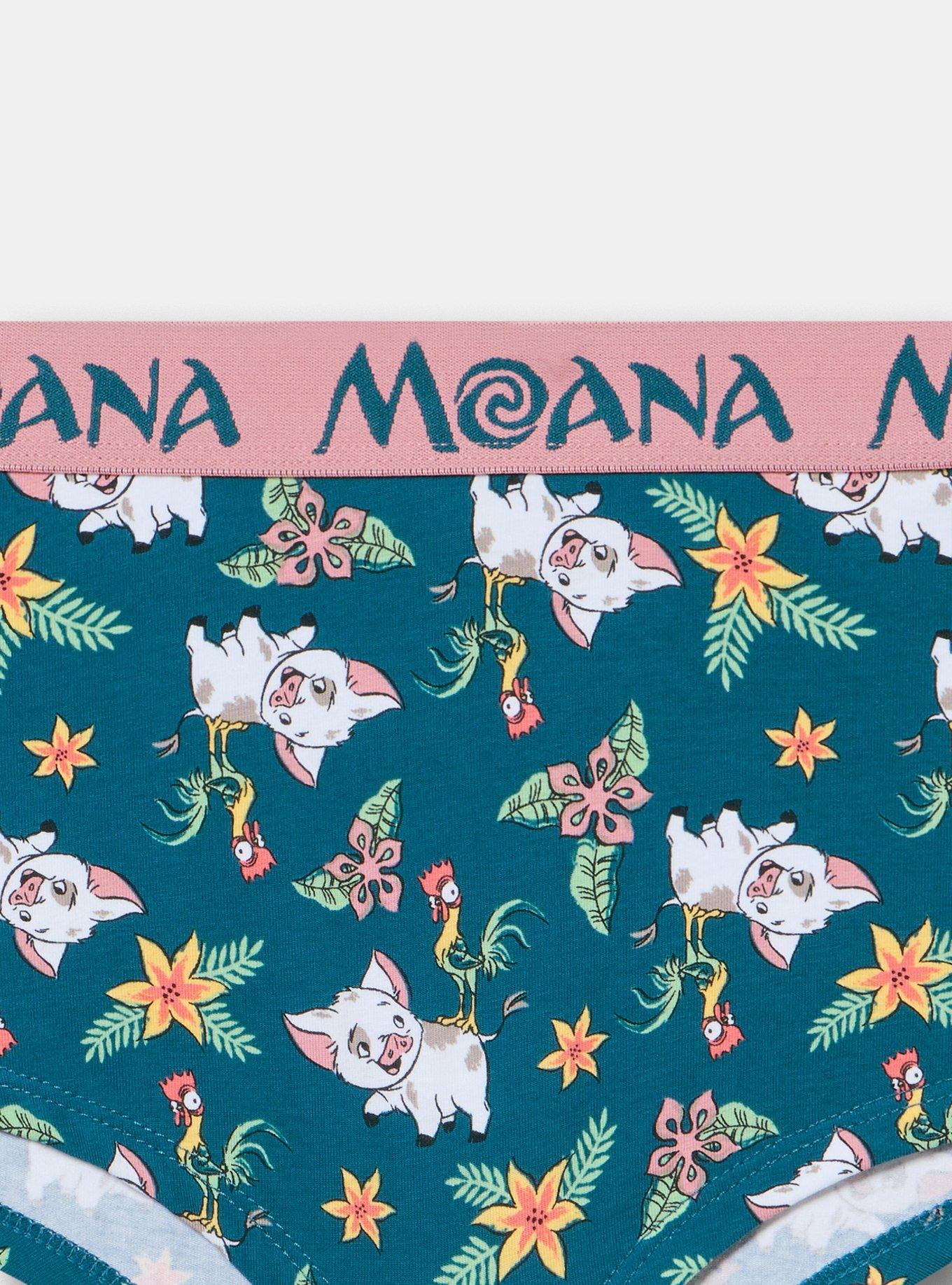 Moana Mid-Rise Cotton Boyshort Panty, MULTI, alternate