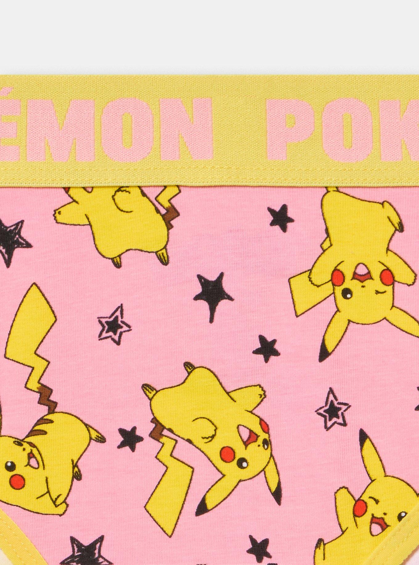 Pokemon Mid-Rise Cotton Hipster Panty, MULTI, alternate