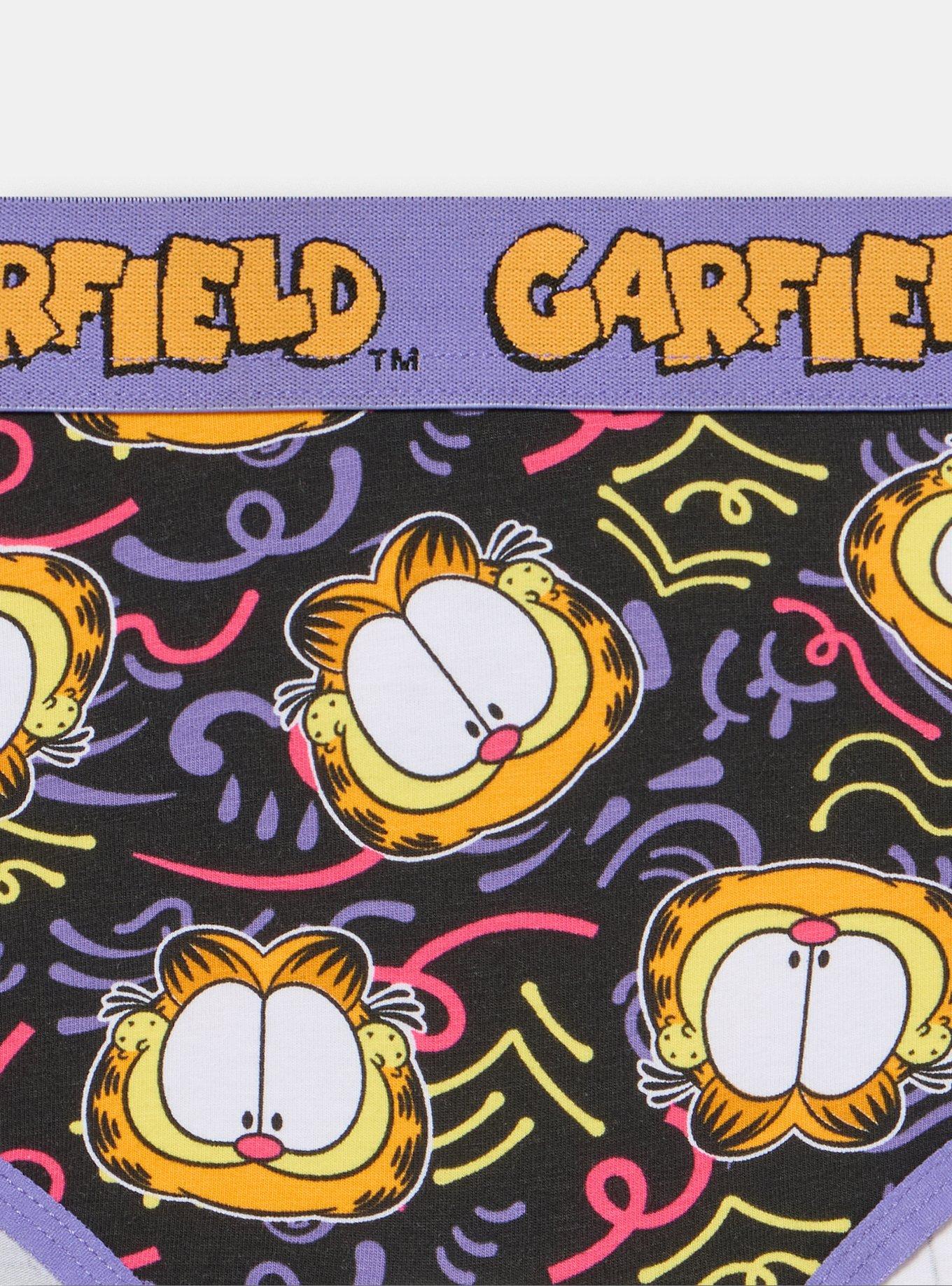 Garfield Mid-Rise Cotton Cheeky Panty, MULTI, alternate