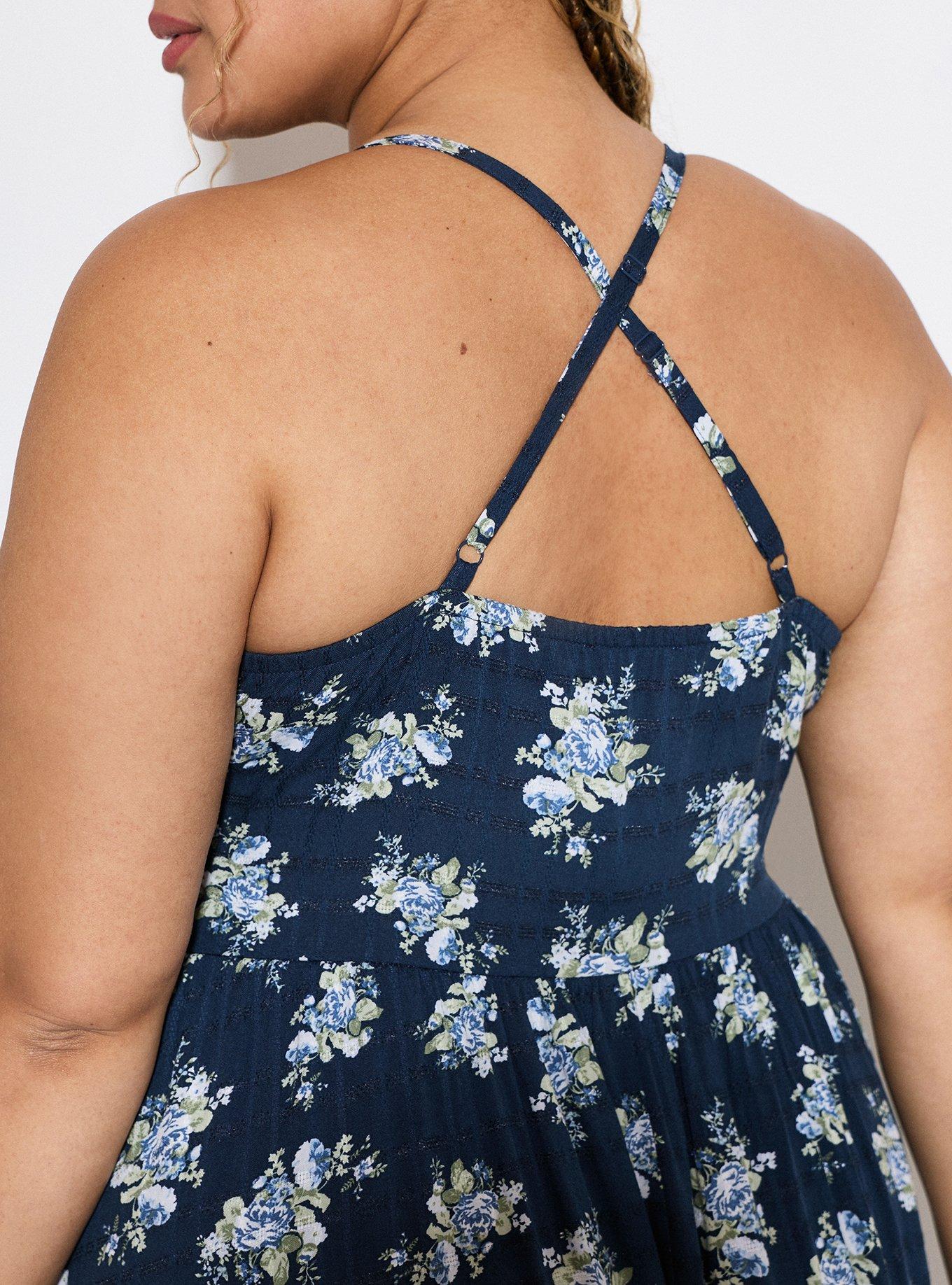 Lovesick Tiered Maxi Dress, LIGHT FLORALS NAVY, alternate