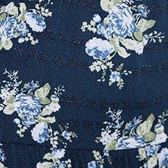 Lovesick Tiered Maxi Dress, LIGHT FLORALS NAVY, swatch