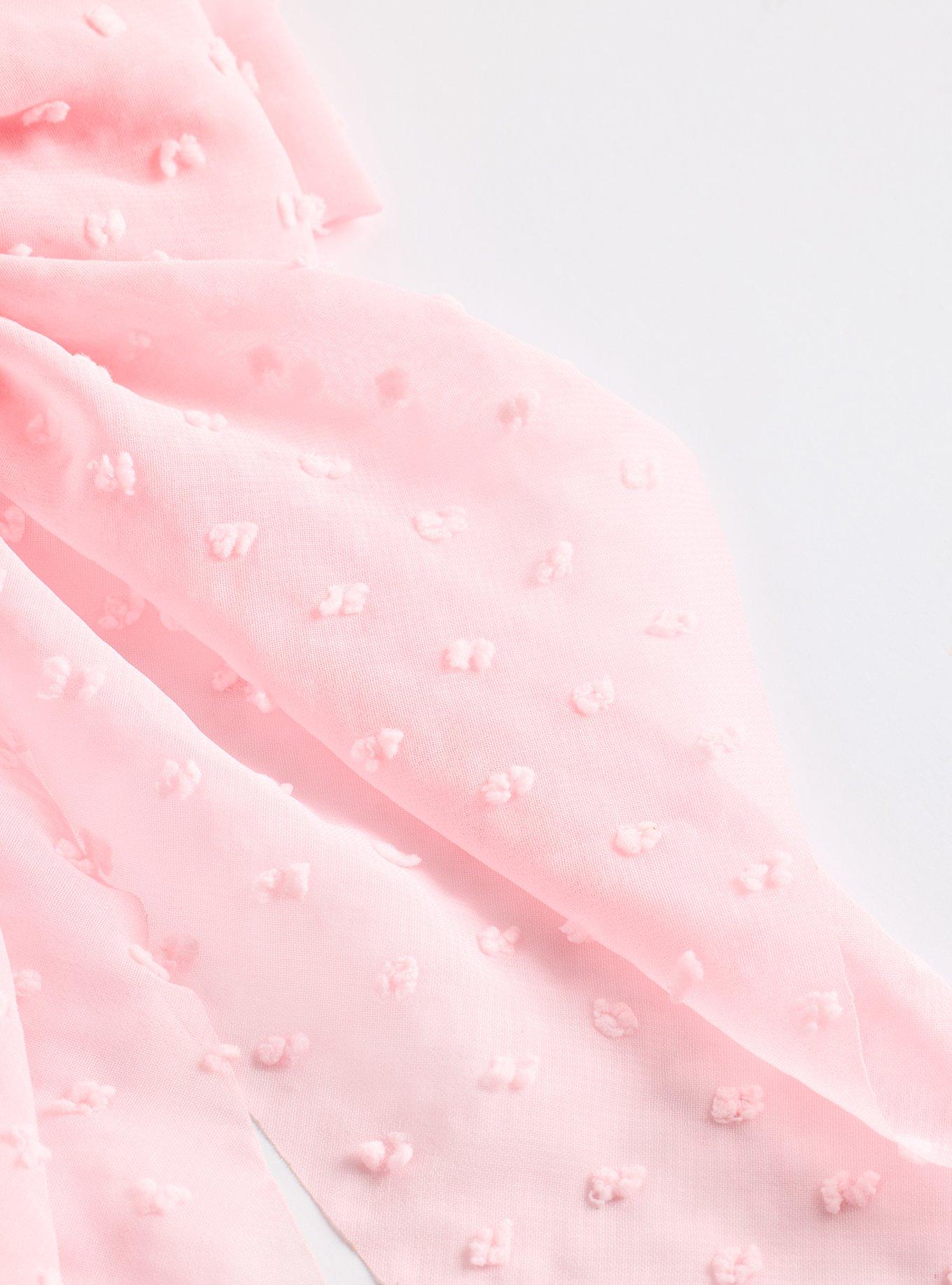 Oversized Bow Barette, PINK, alternate