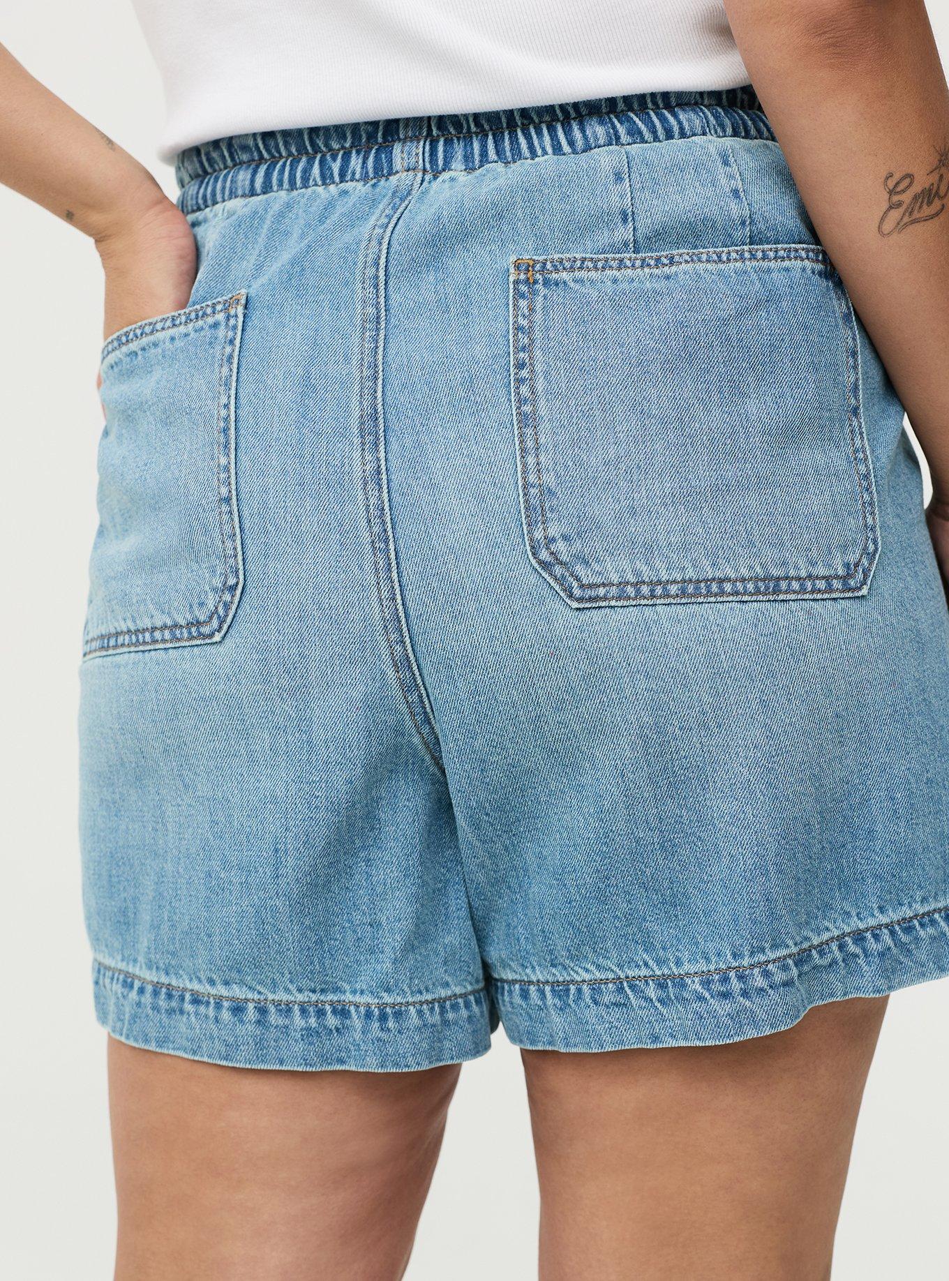 5'' High-Rise Lightweight Denim Short, SKIPPER, alternate