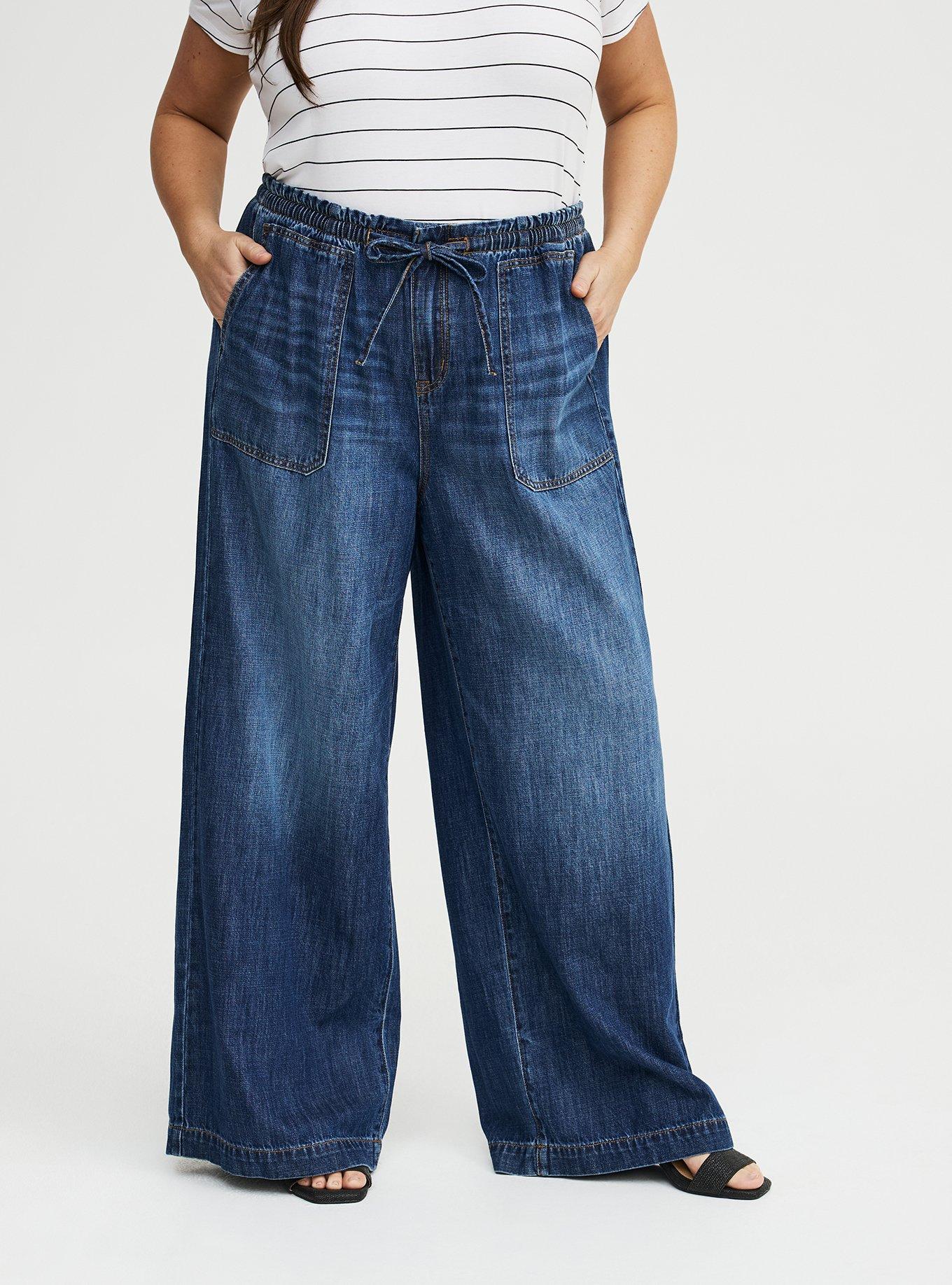 High-Rise Wide-Leg Loose Jean, FREEBOARD, alternate