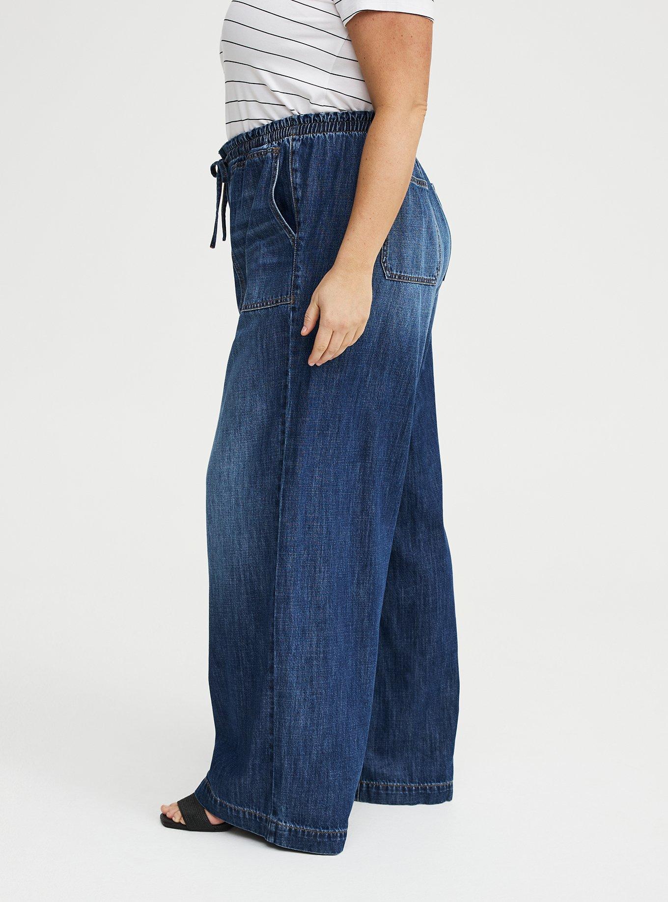 High-Rise Wide-Leg Loose Jean, FREEBOARD, alternate