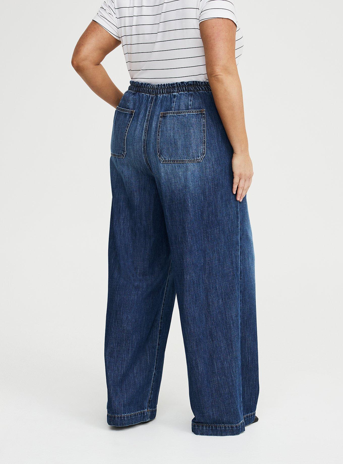 High-Rise Wide-Leg Loose Jean, FREEBOARD, alternate