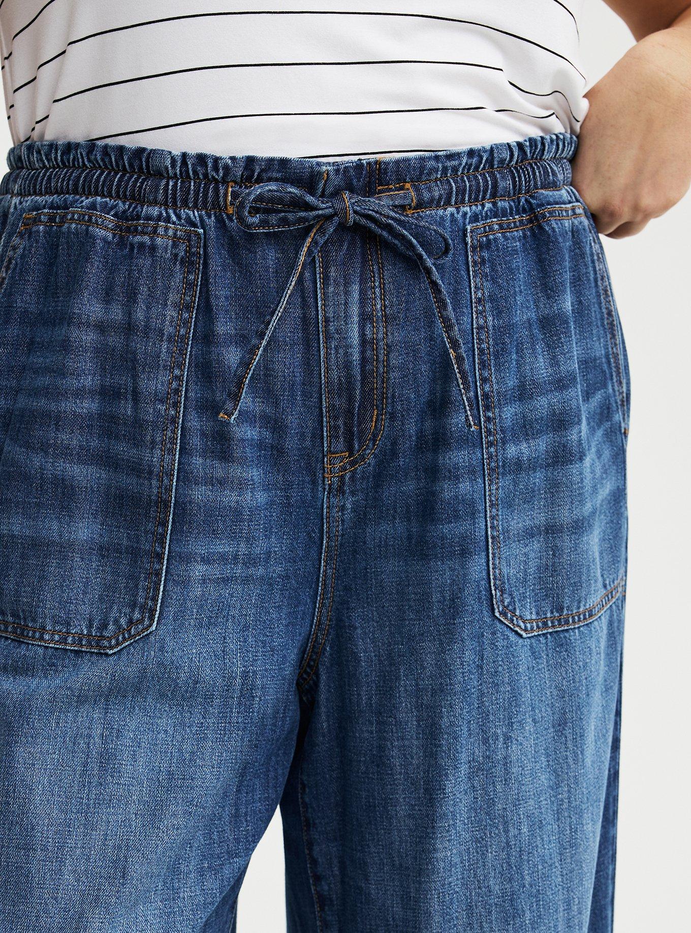 High-Rise Wide-Leg Loose Jean, FREEBOARD, alternate